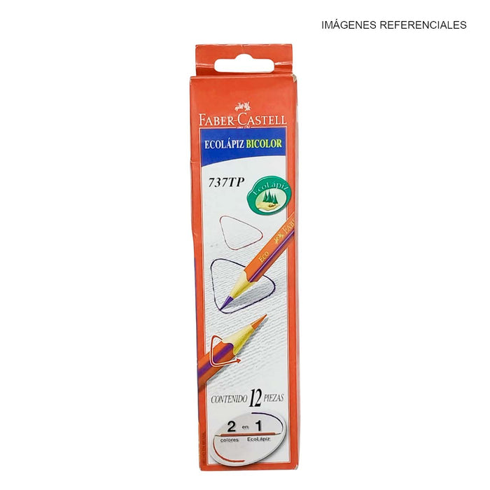 Lápiz Faber Castell Bicolor Delgado x 1 Und