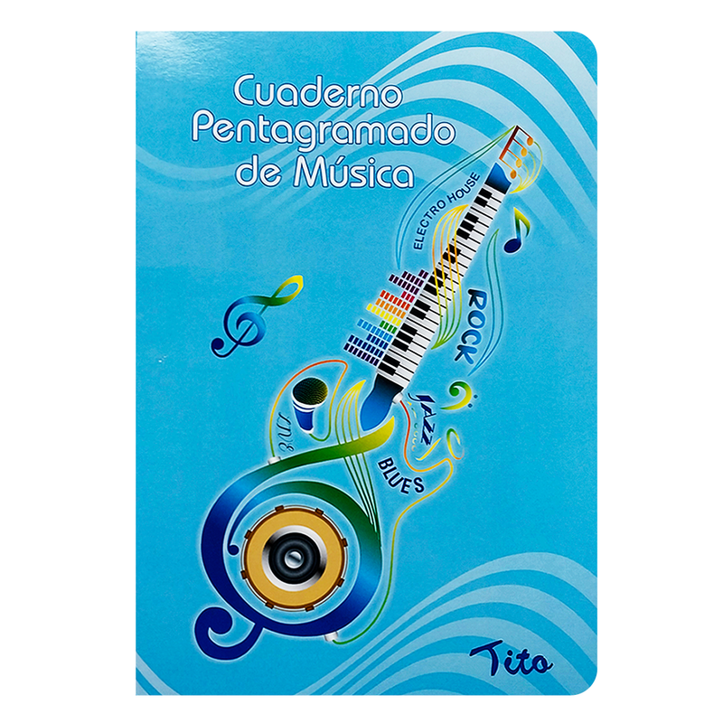 Cuaderno de Musica (50Hjs)