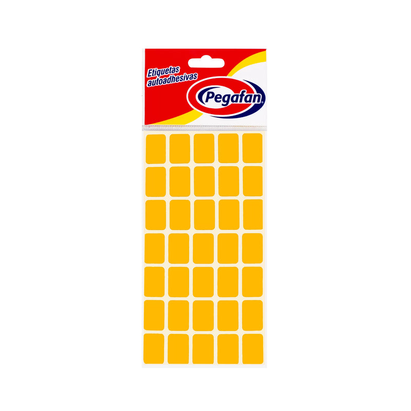 Etiqueta para Precio Pegafan (13x19mm) Amarillo x500und