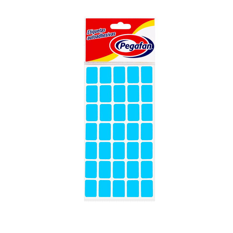 Etiqueta para Precio Pegafan (13x19mm) Celeste x500und