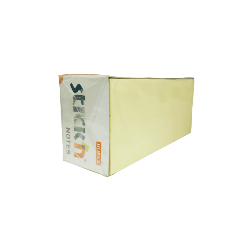 Notas Stick'N 1.5X2" (21005) (100Hjs) (X12Pads) Amarillo