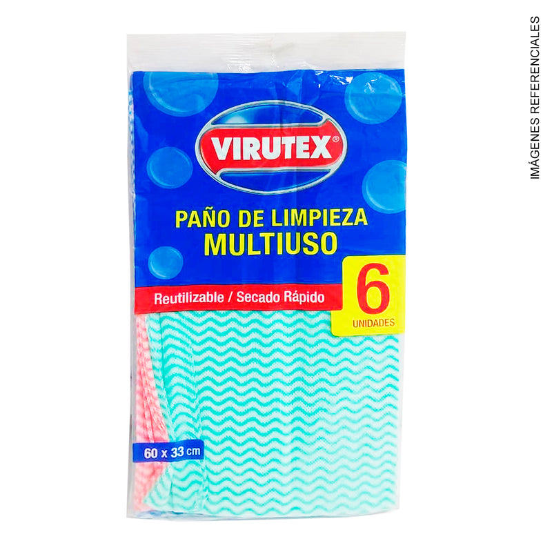 Paño Virutex Multiusos (X6)