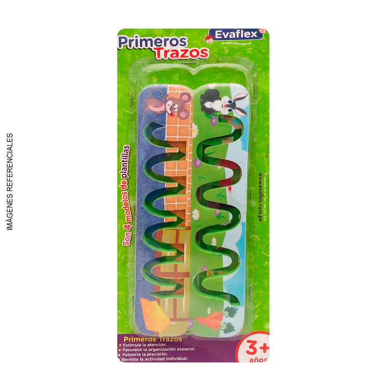 Juego Didactico Evaflex (Pt-Ev00278) Primeros Trazos