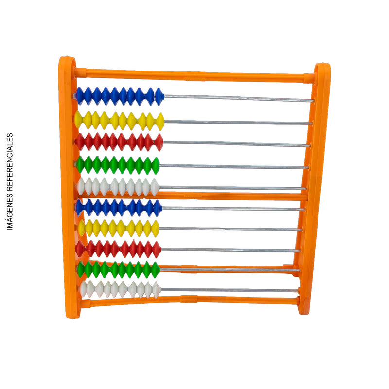 Juego Didactico Evaflex (Pt-Ev00604) Abaco Plastico
