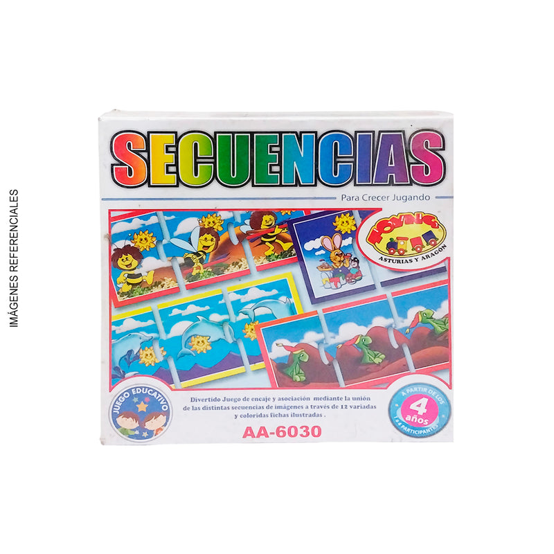 Juego Didactico Toyng Las Secuencias (AA-6030)