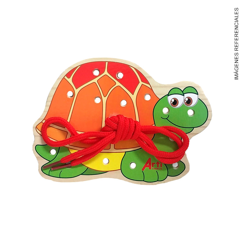Juego Didáctico Arti Creativo Pasador Tortuga