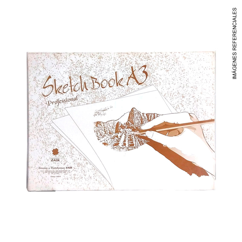 Block Calu A3 Sketch Book D/Cartulina  (25Hjs)