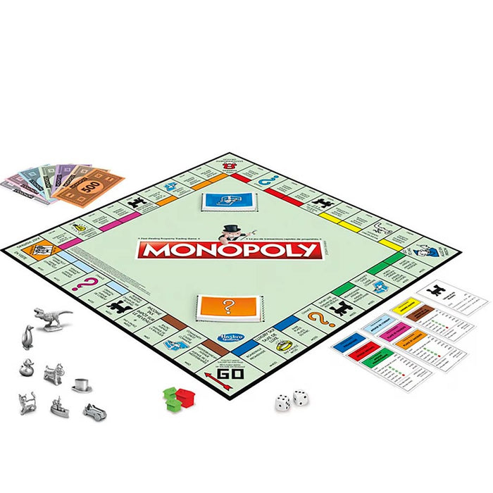 Juego De Mesa Hasbro (C1009) Monopoly Clasico Grande