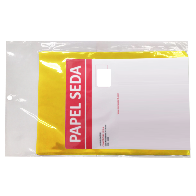 Papel  Seda (X3) Amarillo