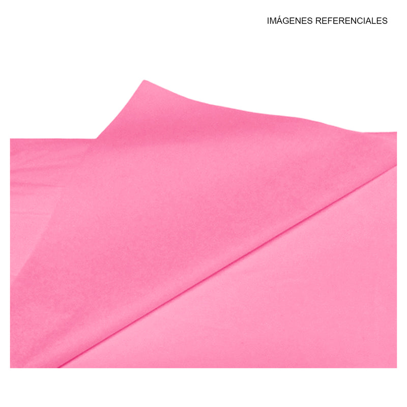 Papel  Seda (X3) Rosado