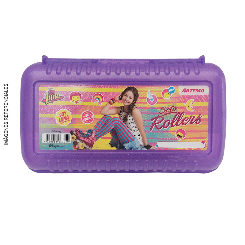 Cartuchera Artesco D/Plast.(10427046) Multibox Soy Luna