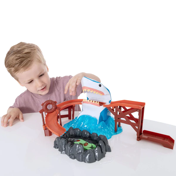 Playset Teamsterz Cambia De Color Shark Bite