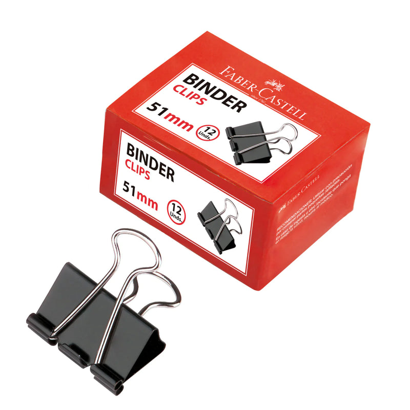 Binder Clips Faber 2" (51Mm)