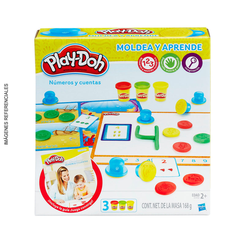 Pasta Para Moldear Play Doh Aprendo Números Y Cuentas