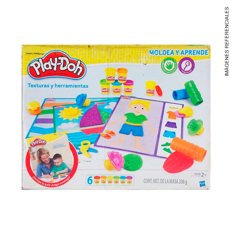 Pasta Para Moldear Play Doh Texturas Y Herramientas