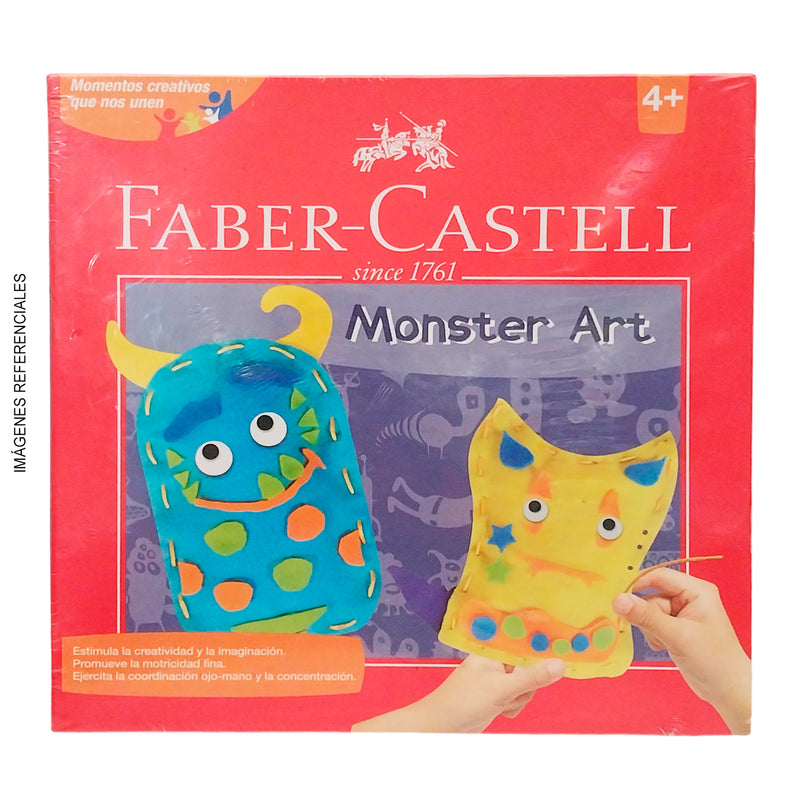 Set Creativo Faber Monster Art