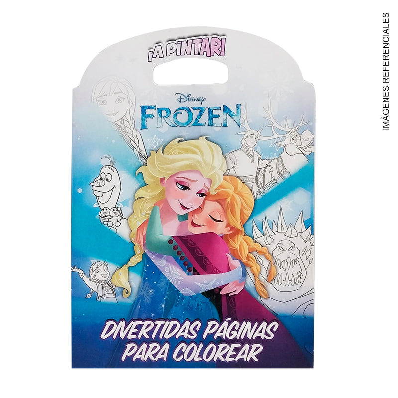 Cuad/ Colorear Vertice Coloring 3 Frozen