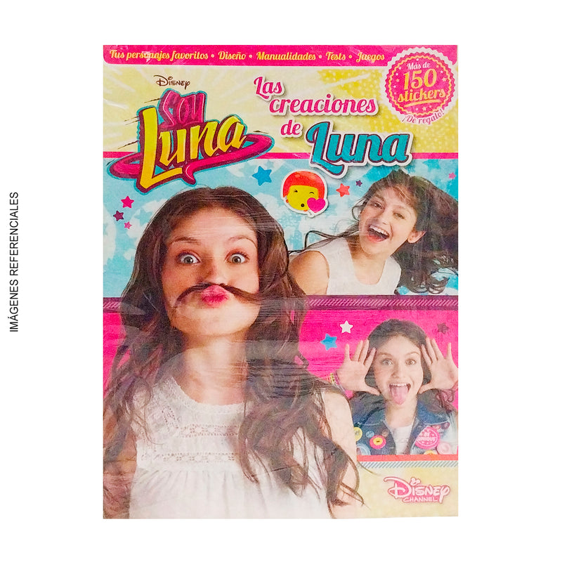 Cuaderno para Colorear Las Creaciones De Luna