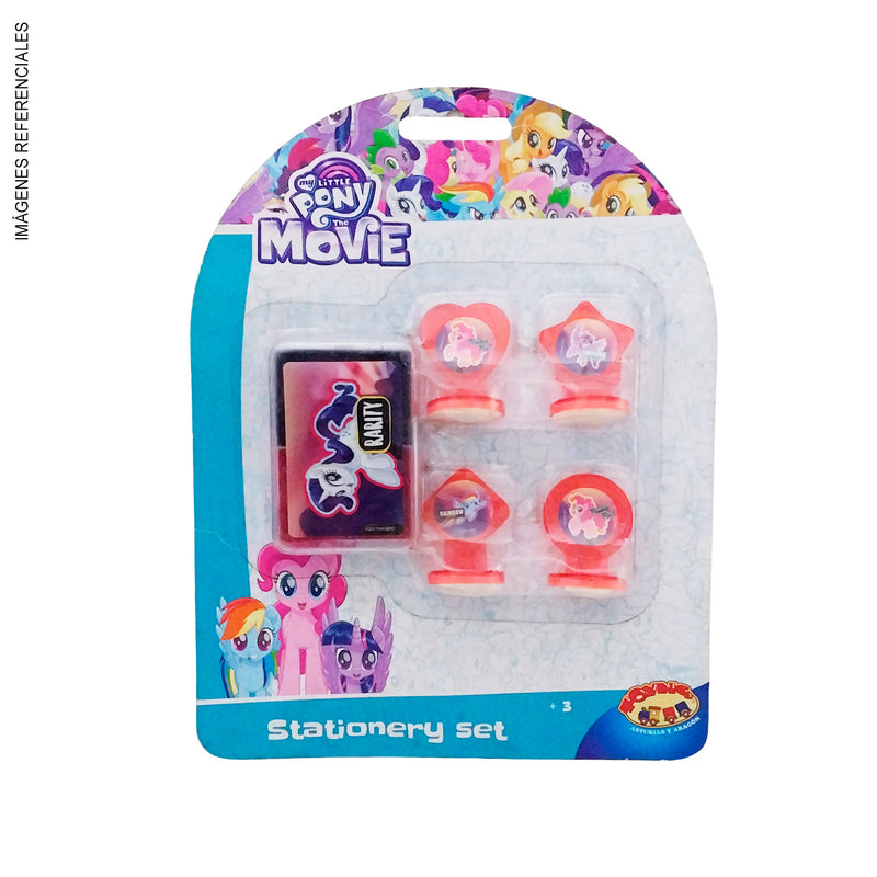 Set Pony (Sky-3602-Mlp) 4 Sellos Con Tampon