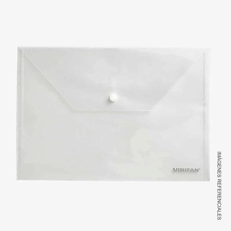 Sobre Vinifan Con Broche A4 Cristal (78308)