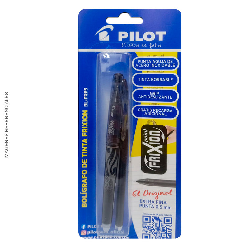 Boligrafo Pilot Bl-Frp5- B (Negro)+Repuesto Bls-Frp5 B (Negro) Blister