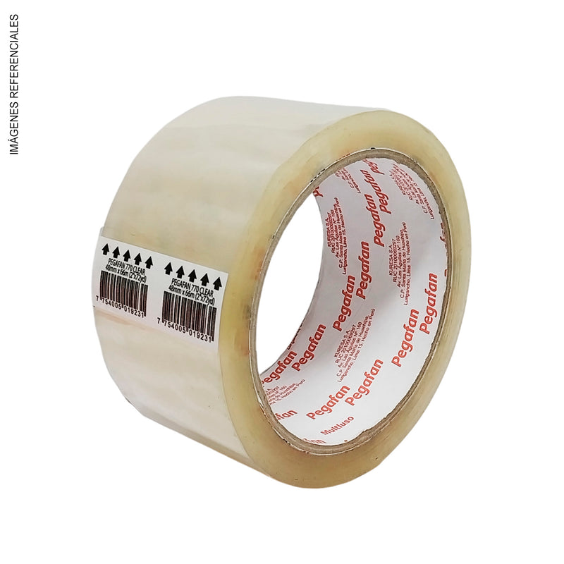 Cinta de Embalaje Pegafan 770 Clear (2x72Yd)