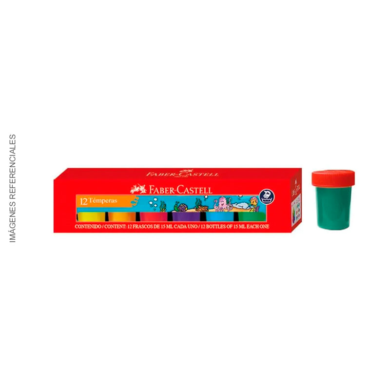 Tempera Faber (163012) 15ml Est X12