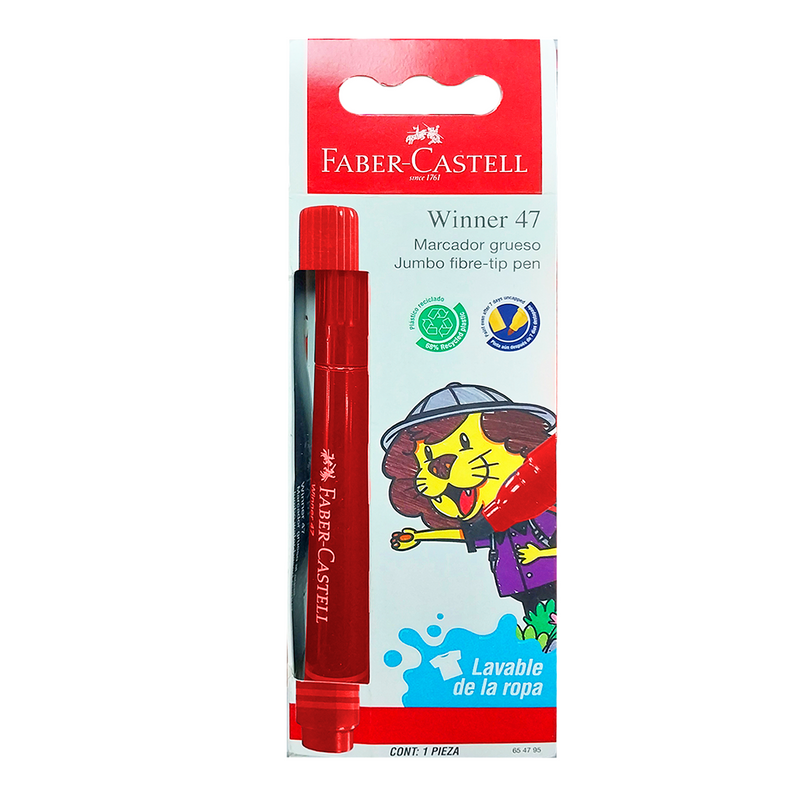 Plumon Faber Winner 47 Rojo Blis