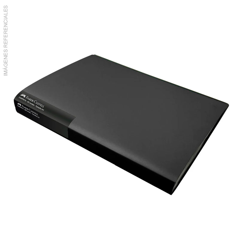 Portadocumento Faber (301499/CF1960) A4 60 Fundas Negro