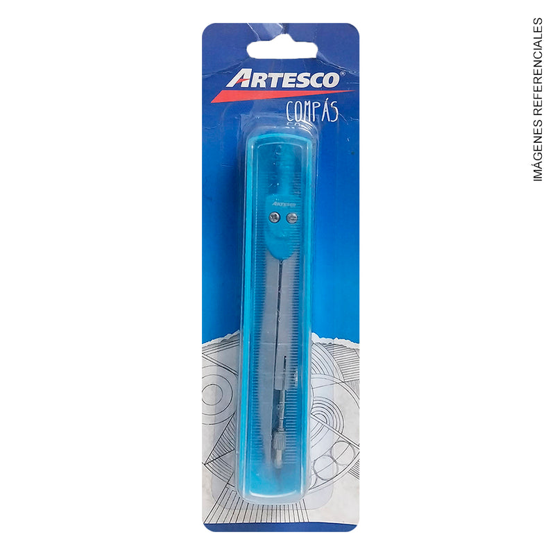 Compas Artesco Metalico 101 Economico X 1 Blis
