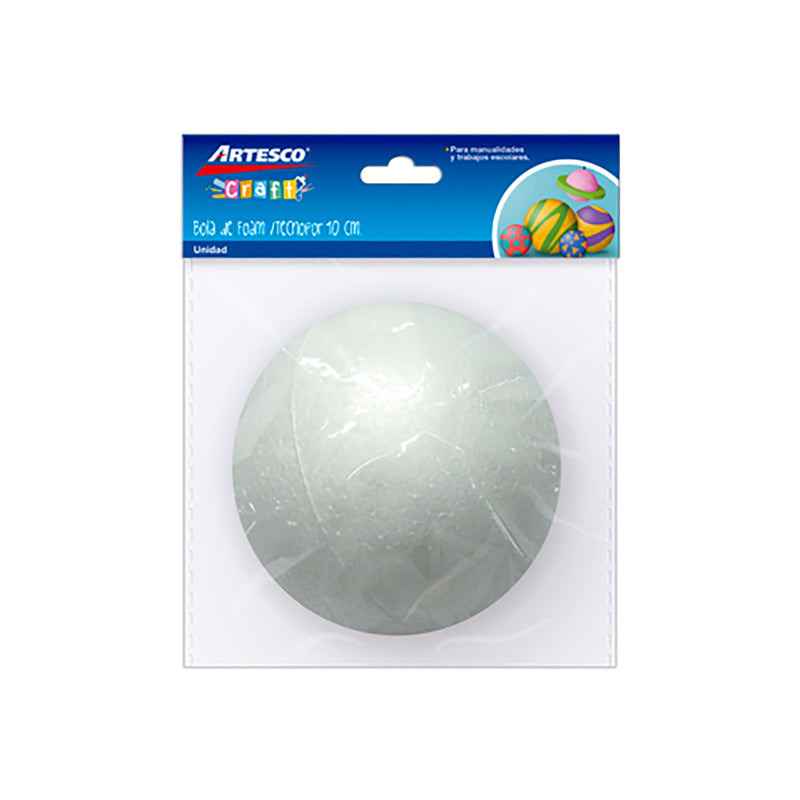 Bola de Foam Artesco 10 Cm X 1 und