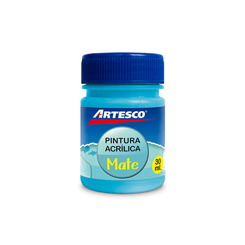 Pintura Artesco Acrilica Mate 30ml Celeste
