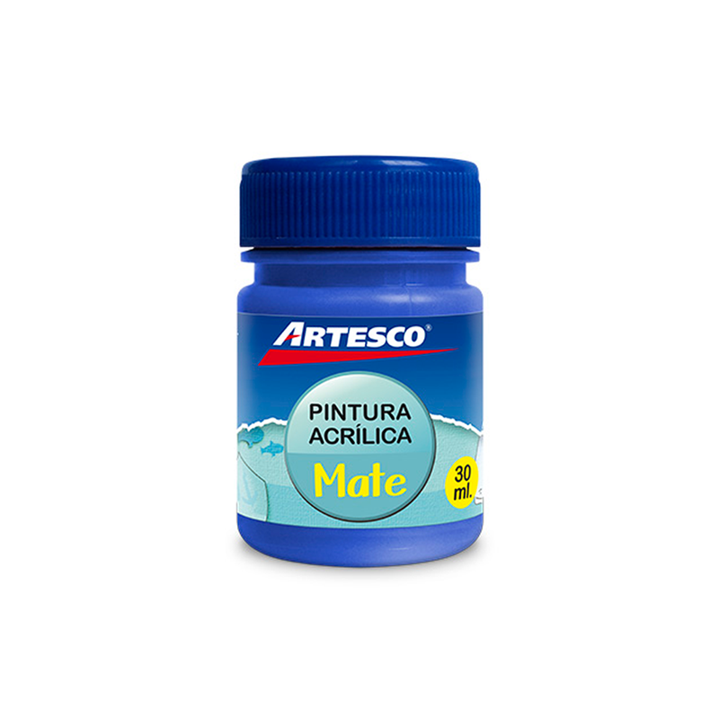 Pintura Artesco Acrilica Mate 30ml Azul