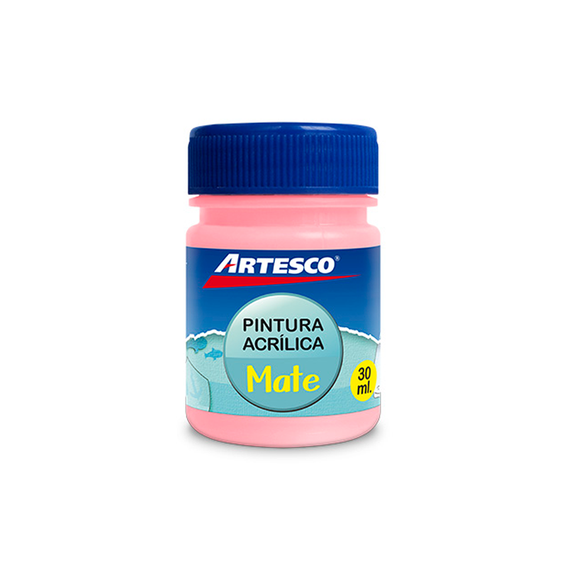 Pintura Artesco Acrilica Mate 30ml Rosado