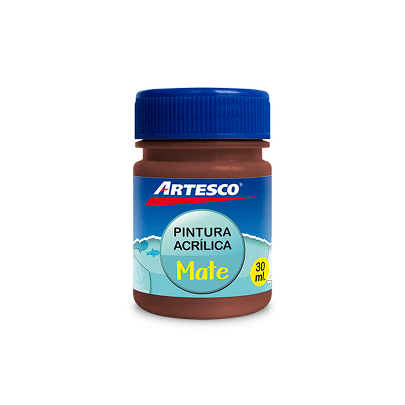 Pintura Artesco Acrilica Mate 30ml Marron