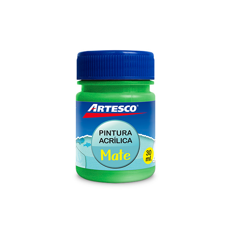 Pintura Artesco Acrilica Mate 30ml Verde Claro