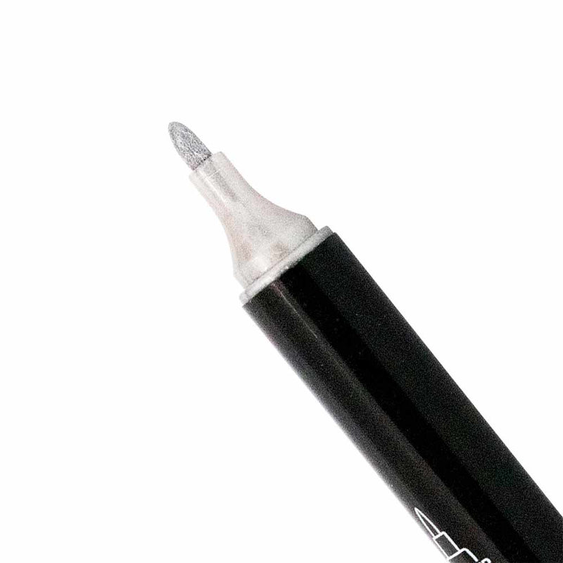 Marcador Artesco  Dual Brush Metalico X6