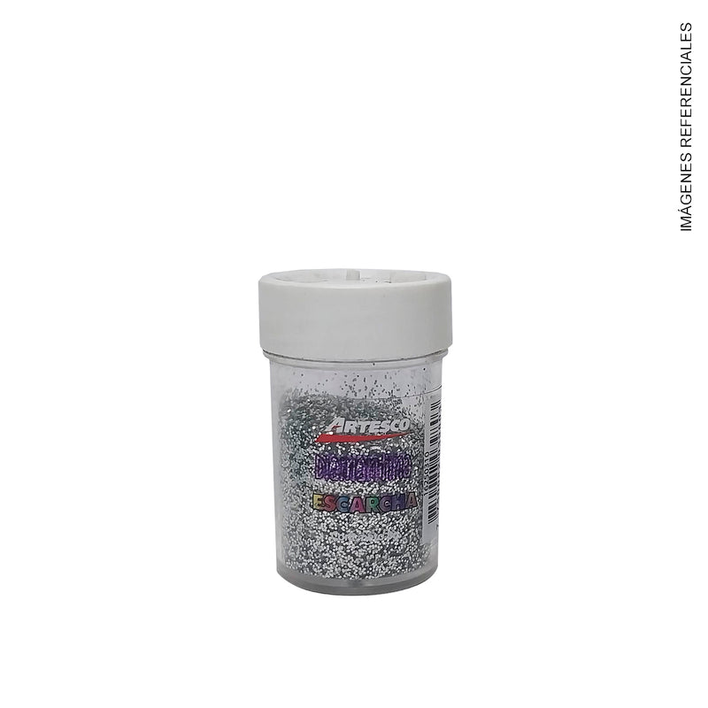 Escarcha Diamantina Artesco Metalica (8Gr) Plata