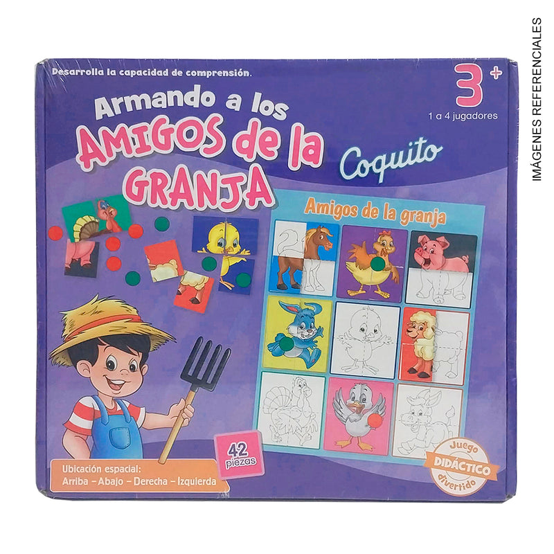 Armando a los amigos de la granja
