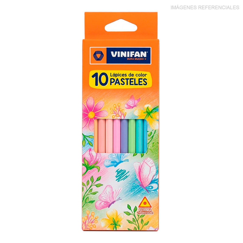 Colores Vinifan Pasteles X10 (77247)