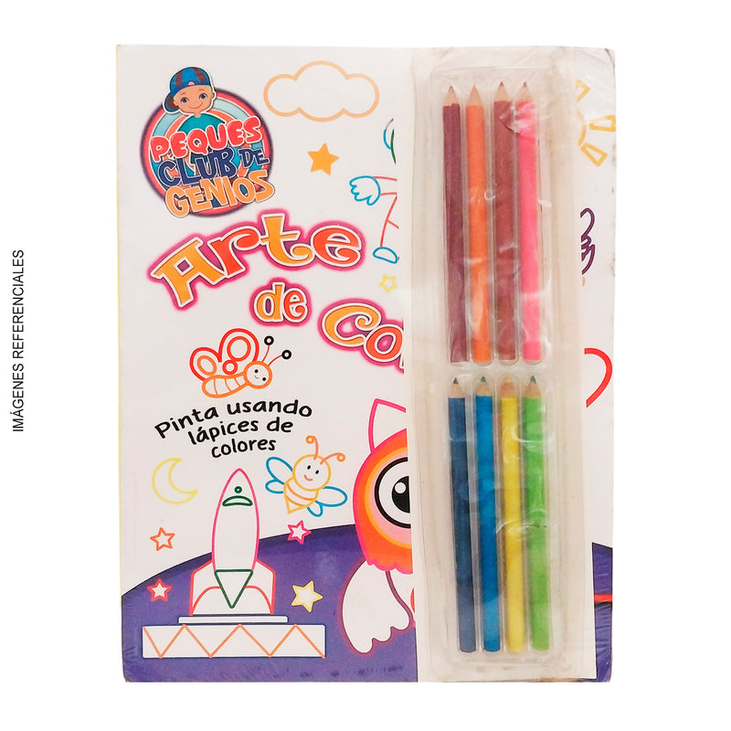Libro Peque Club Genios Arte De Colores