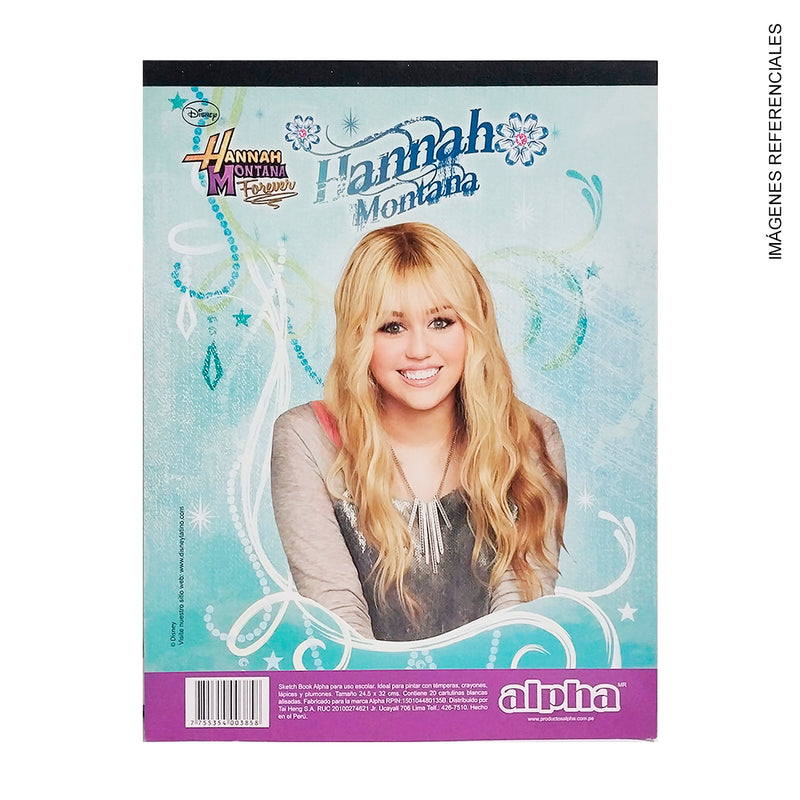 Block Alpha Sketch Licencias - Hannah Montana