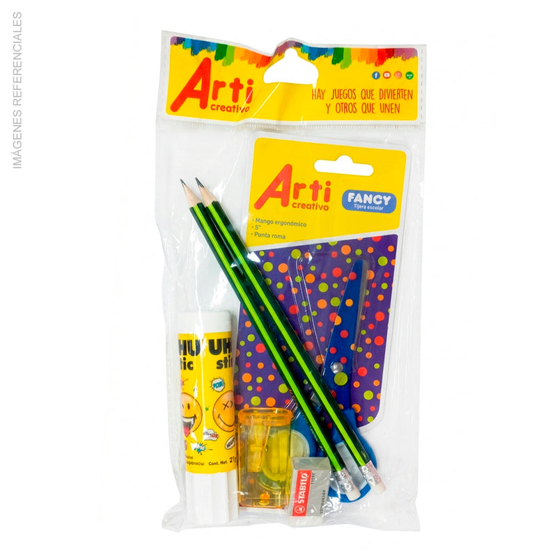 Pack Escolar (Combomyac1) Arti Creativo