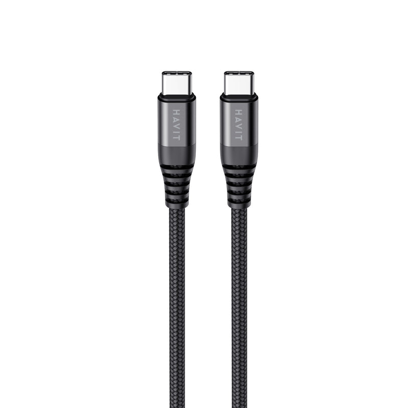 Cable De Datos Cb6010 Tipo C- C Negro