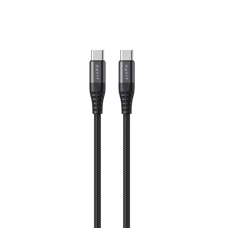 Cable De Datos Cb6010 Tipo C- C Negro