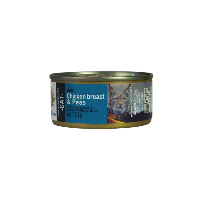 Bravery Chicken And Peas Adult Cat Wet Food 70 Gr