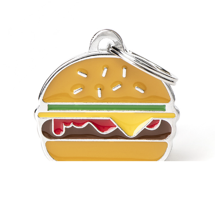 Placa My Family - Burger