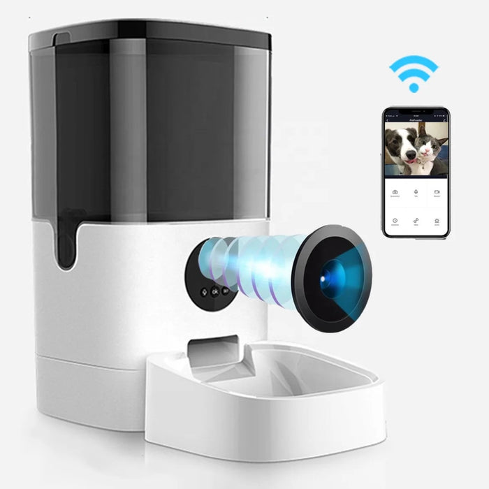 Dispensador/Comedero Xphere Automático con cámara y WiFi para Mascotas