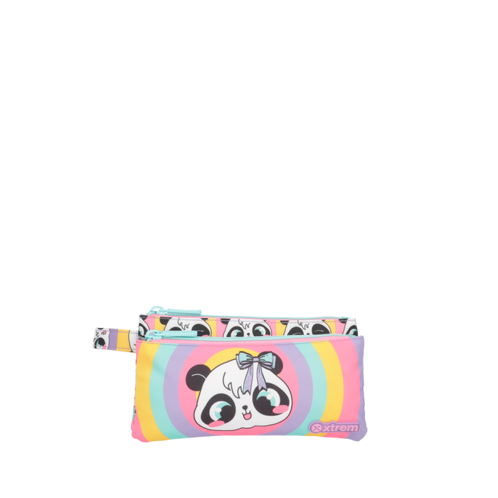 Cartuchera Xtrem Trinity (151082A4461Cnu) Multicolor Panda