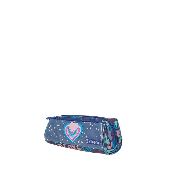 Cartuchera  Xtrem Campbell (151084A4421Cnu) Blue Hearts
